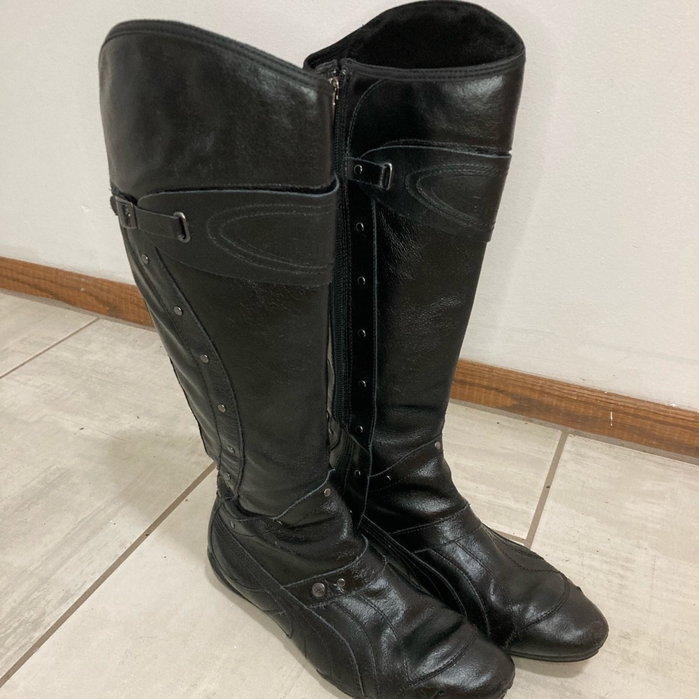 Puma Berlin Moto Style Boots sz8